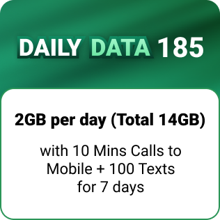 2 GB per day for 7 days